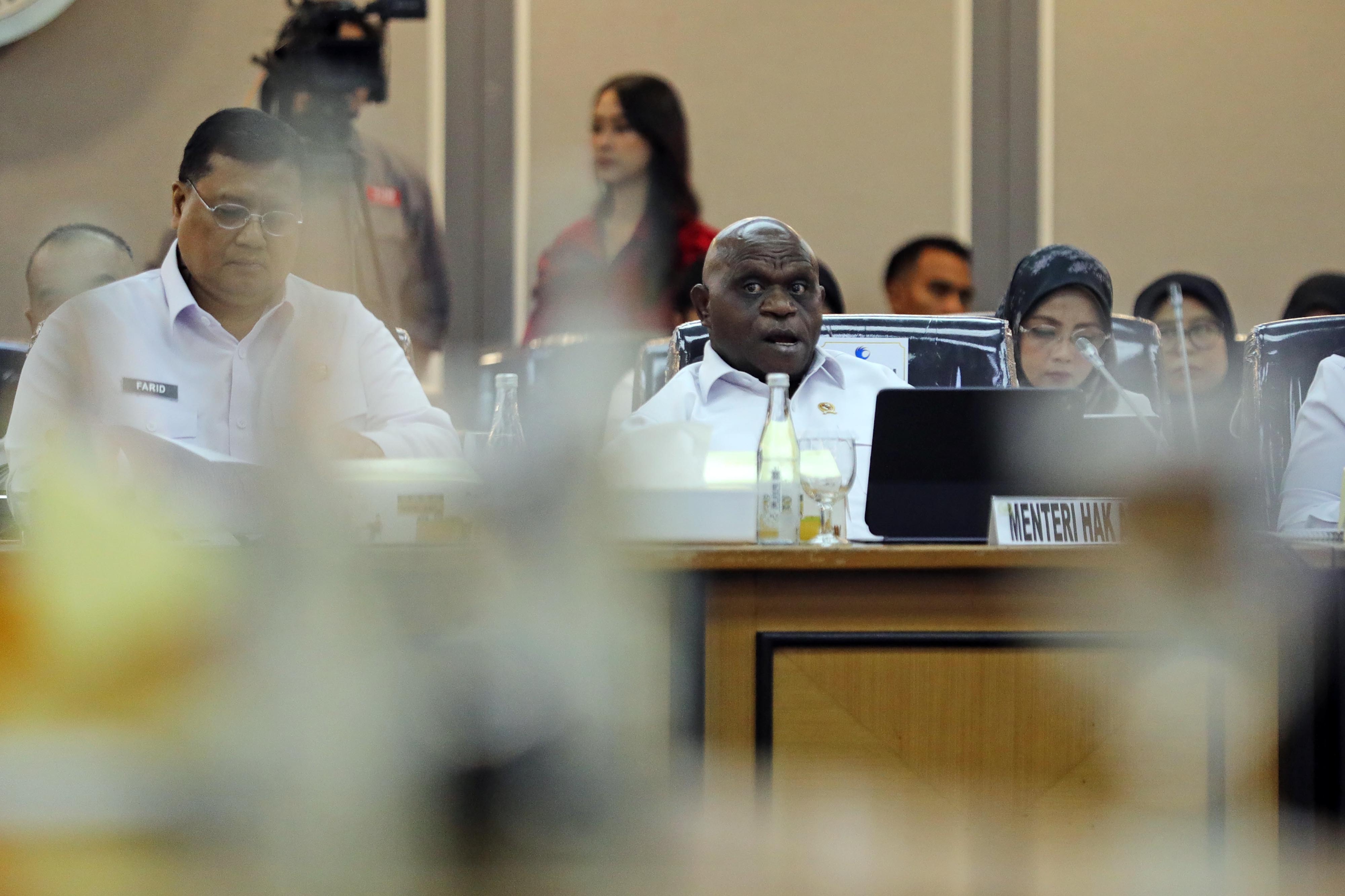 Menteri HAM Tampar Pernyataan Staf Khusus: Tolak Penangguhan Penahanan Pelaku Intoleransi Sukabumi