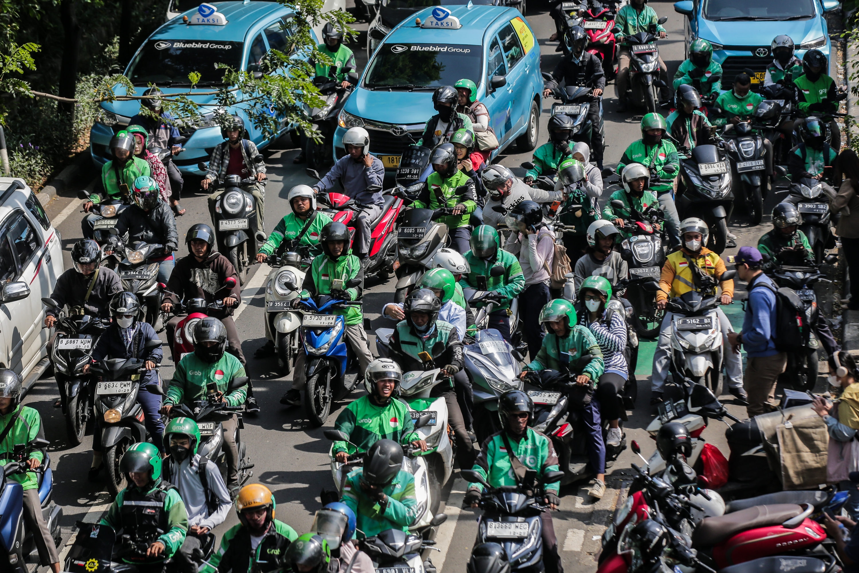 Ada Demo Ojol dan Taksi Online, Masyarakat Diminta Hindari Tiga Ruas Jalan Ini