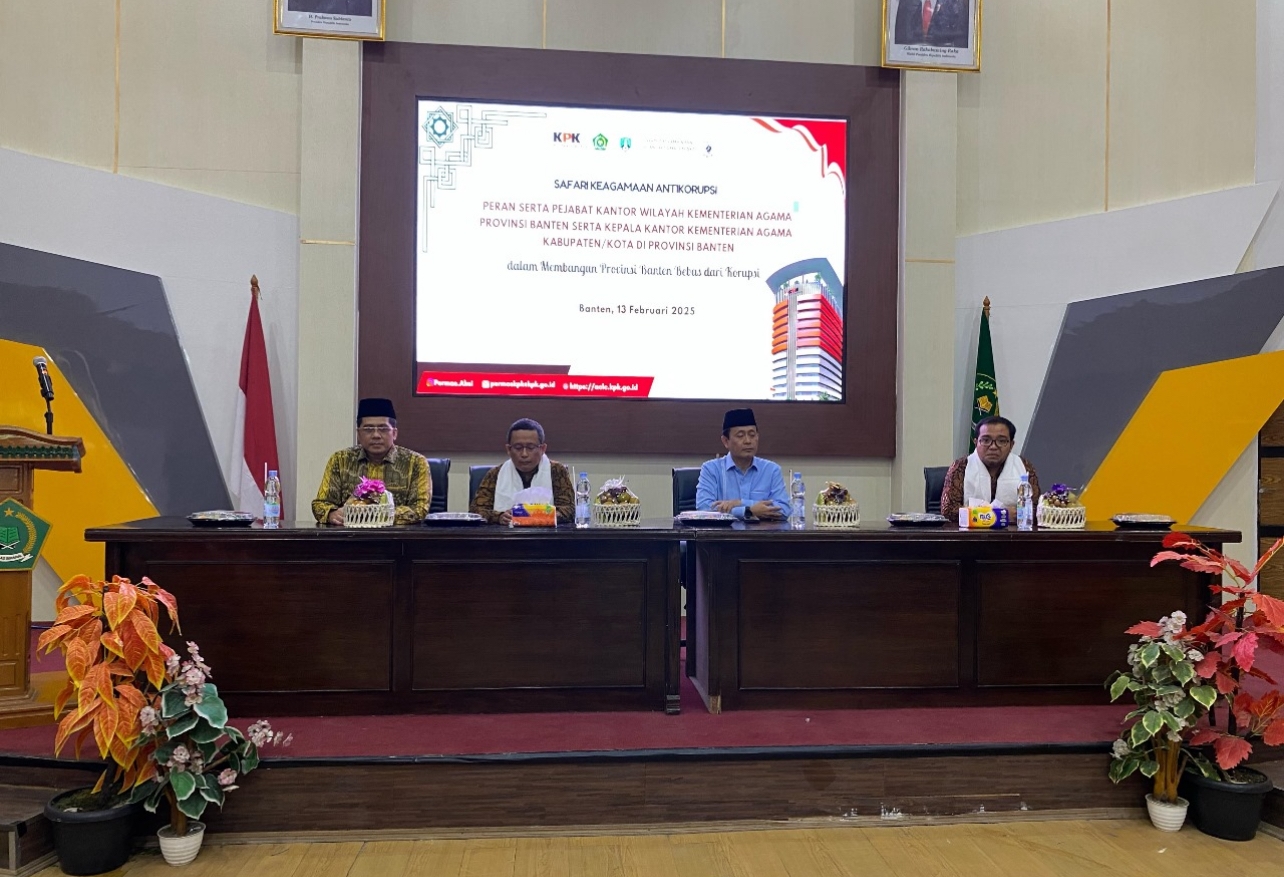KPK Perkuat Upaya Pencegahan Korupsi di Banten Melalui Pendekatan Keagamaan