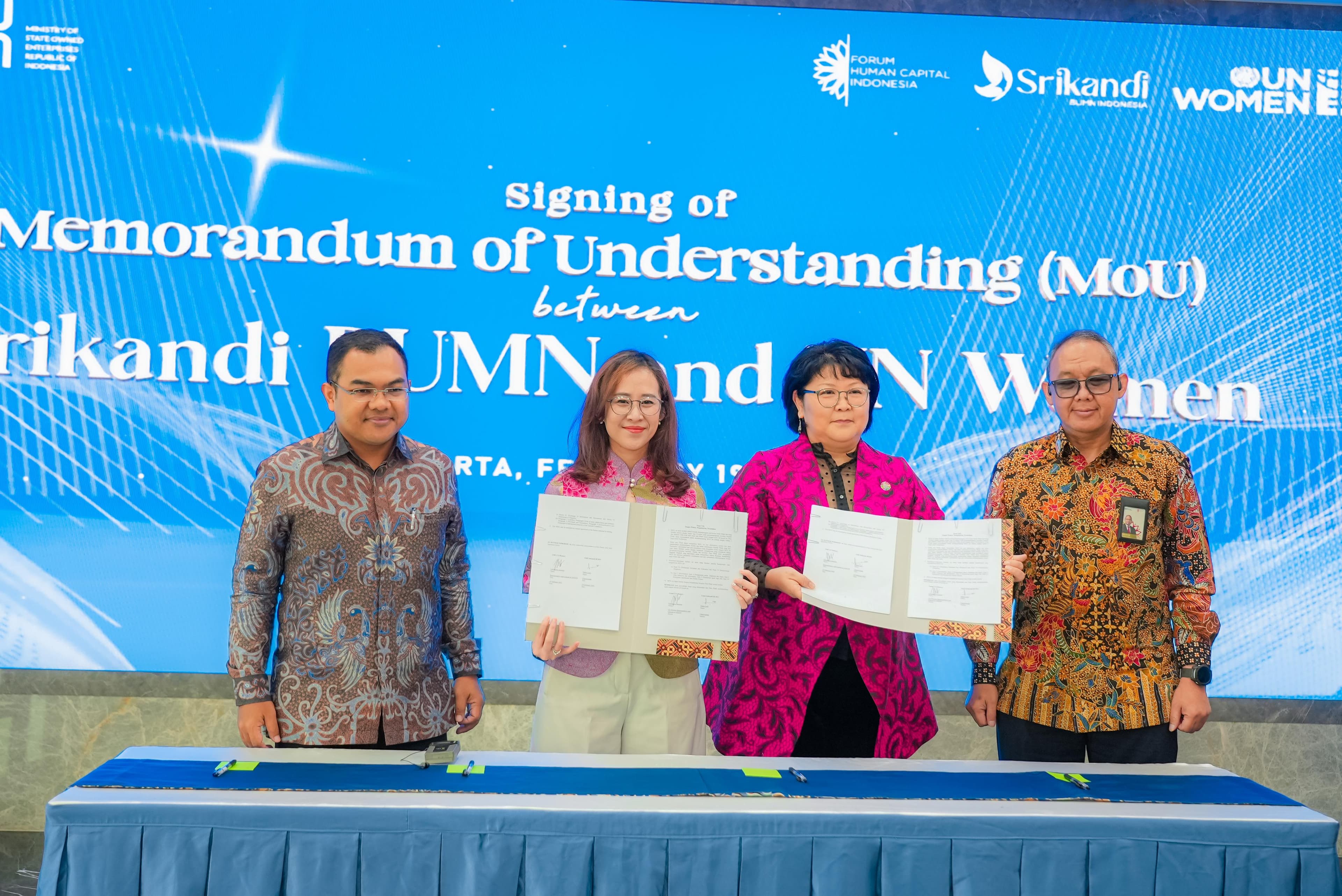 Srikandi BUMN dan UN Women Kerja Sama Kesetaraan Gender