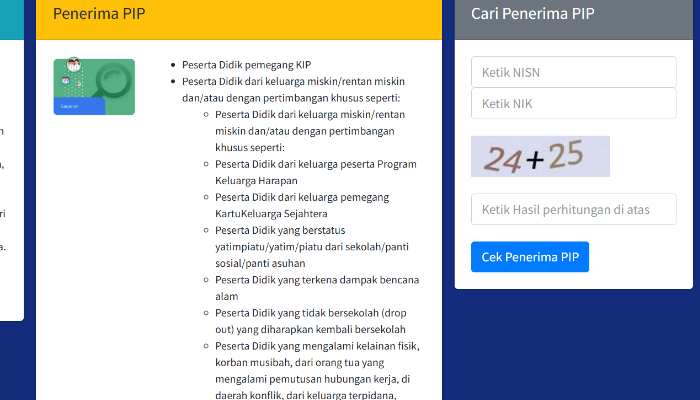 Kapan PIP Maret 2025 Cair? Inilah Jadwal dan Cara Cek PIP di pip.dikdasmen.go.id Hanya Menggunakan NIK