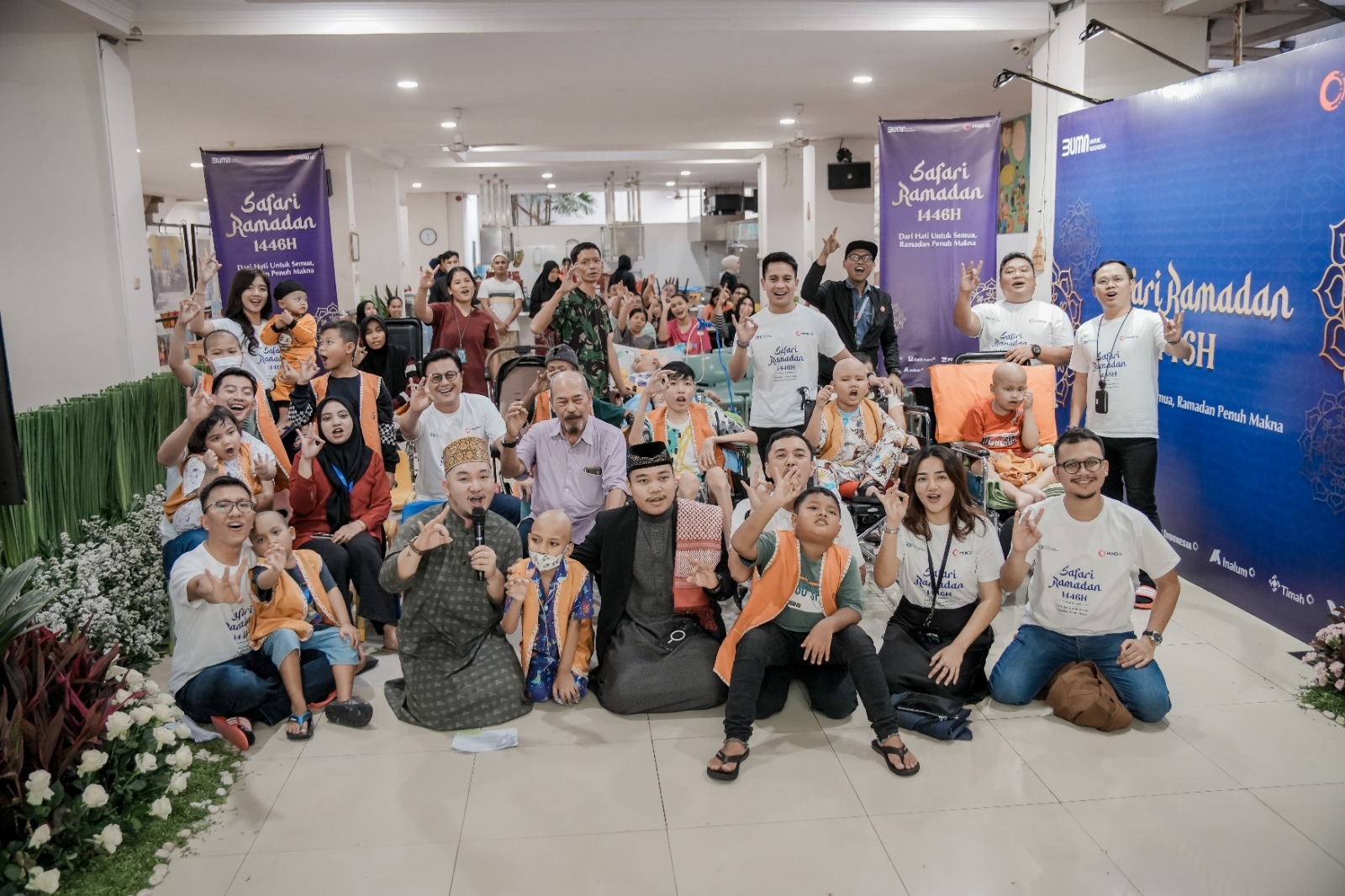 Ramadhan Penuh Makna, MIND ID Hadirkan Kebahagiaan bagi Anak Pejuang Kanker