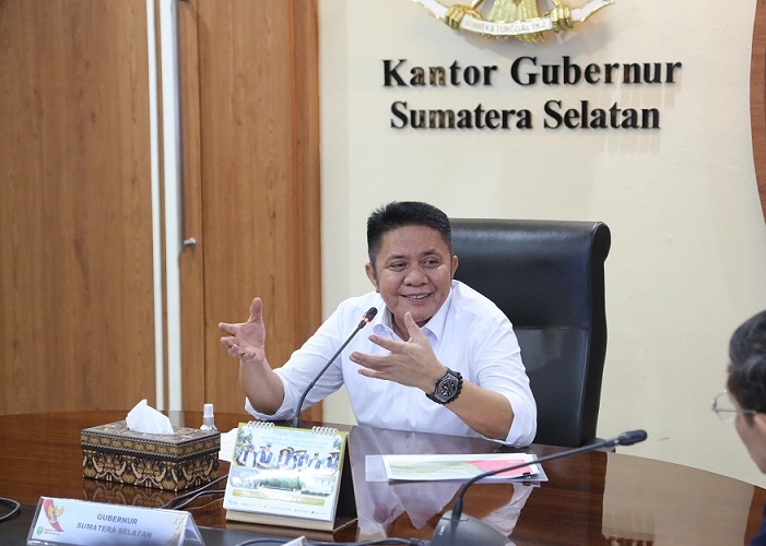 Gubernur Herman Deru Gelar Rapat Bersama Direksi PT HK dan Kepala BBPJN Sumsel, Dorong Percepatan Penyelesaian Pembangunan Tol Palembang-Betung