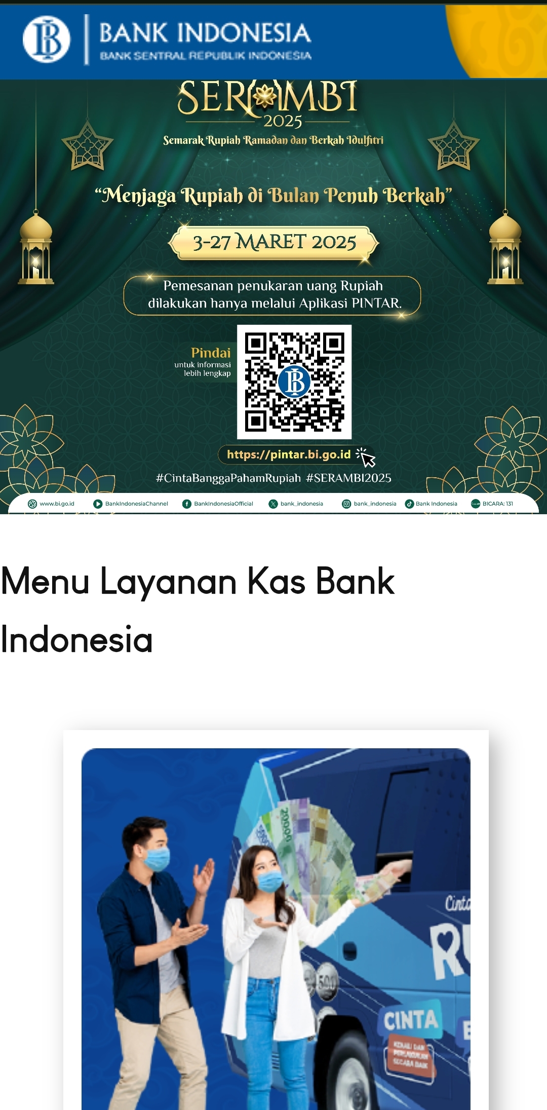 Hore! Situs Pintar BI Sudah Bisa Diakses Kembali