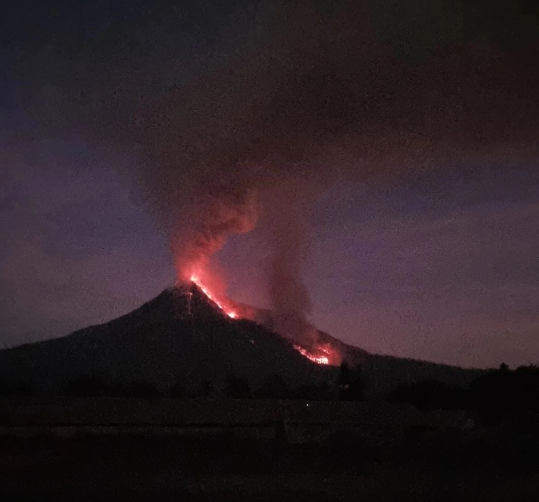 Pasca Erupsi Gunung Lewotobi NTT, Pemerintah Minta Masyarakat Tetap Siaga