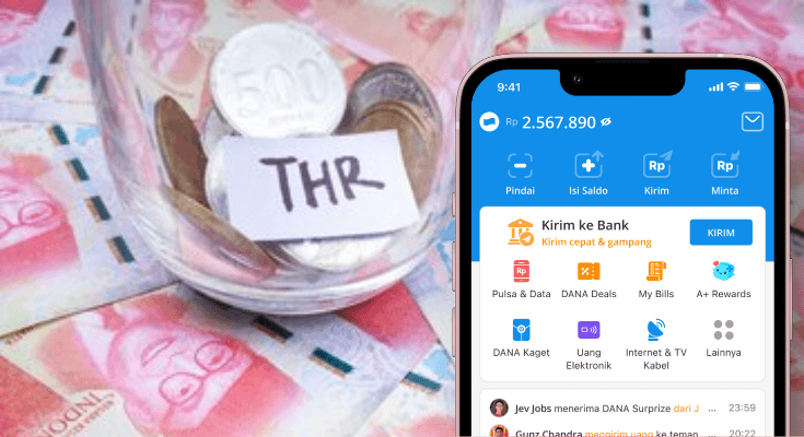 Klaim Sekarang THR Saldo DANA Gratis Hari Ini Melalui Aplikasi Penghasil Uang, Siap Cair Menjelang Lebaran 2025!