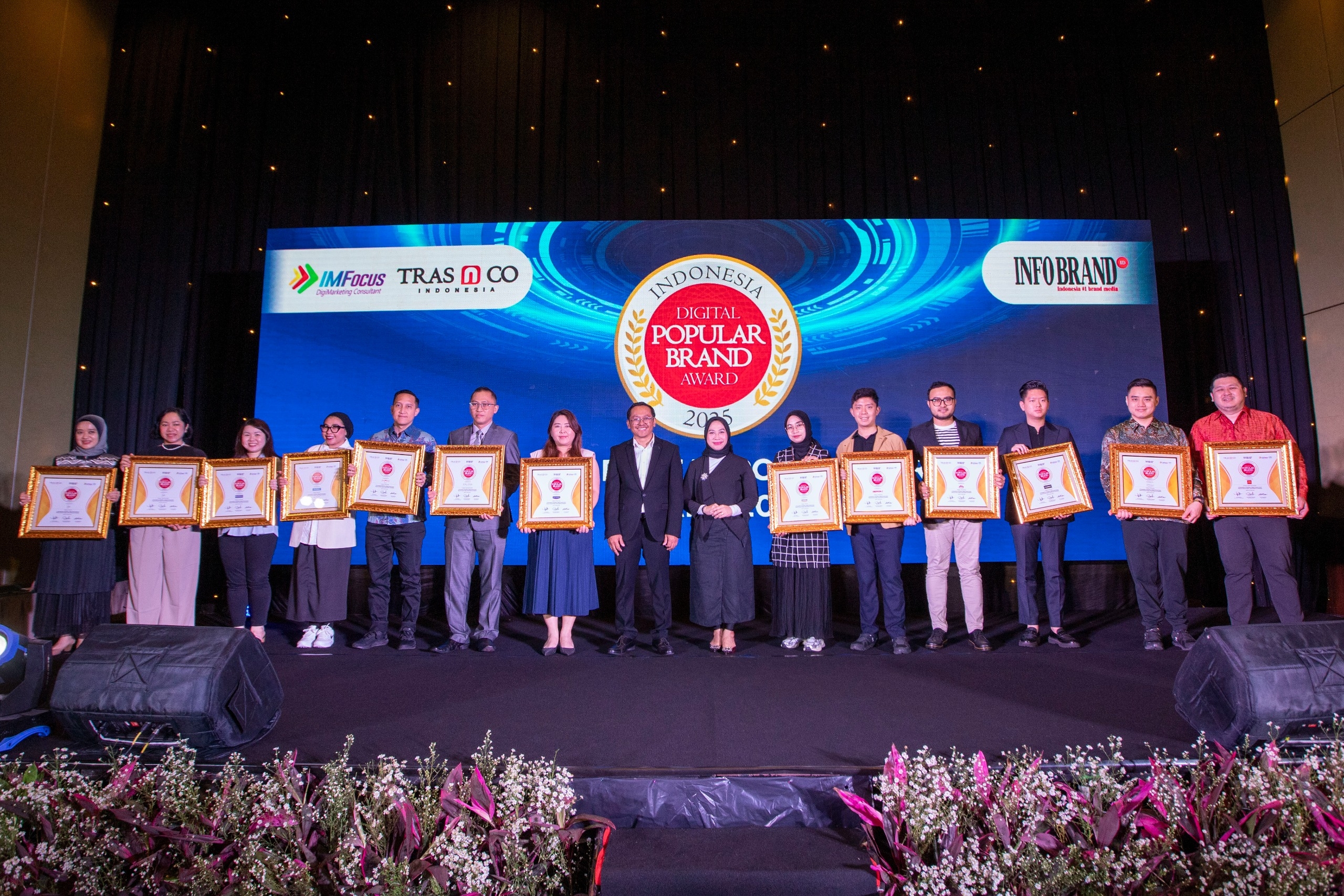 Deretan Merek Peraih Indonesia Digital Popular Brand Award 2025
