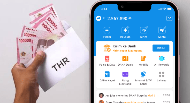 THR Saldo DANA Gratis Hari Ini 30 Maret 2025, Klaim Sekarang Link DANA Kaget Khusus Lebaran Idul Fitri!