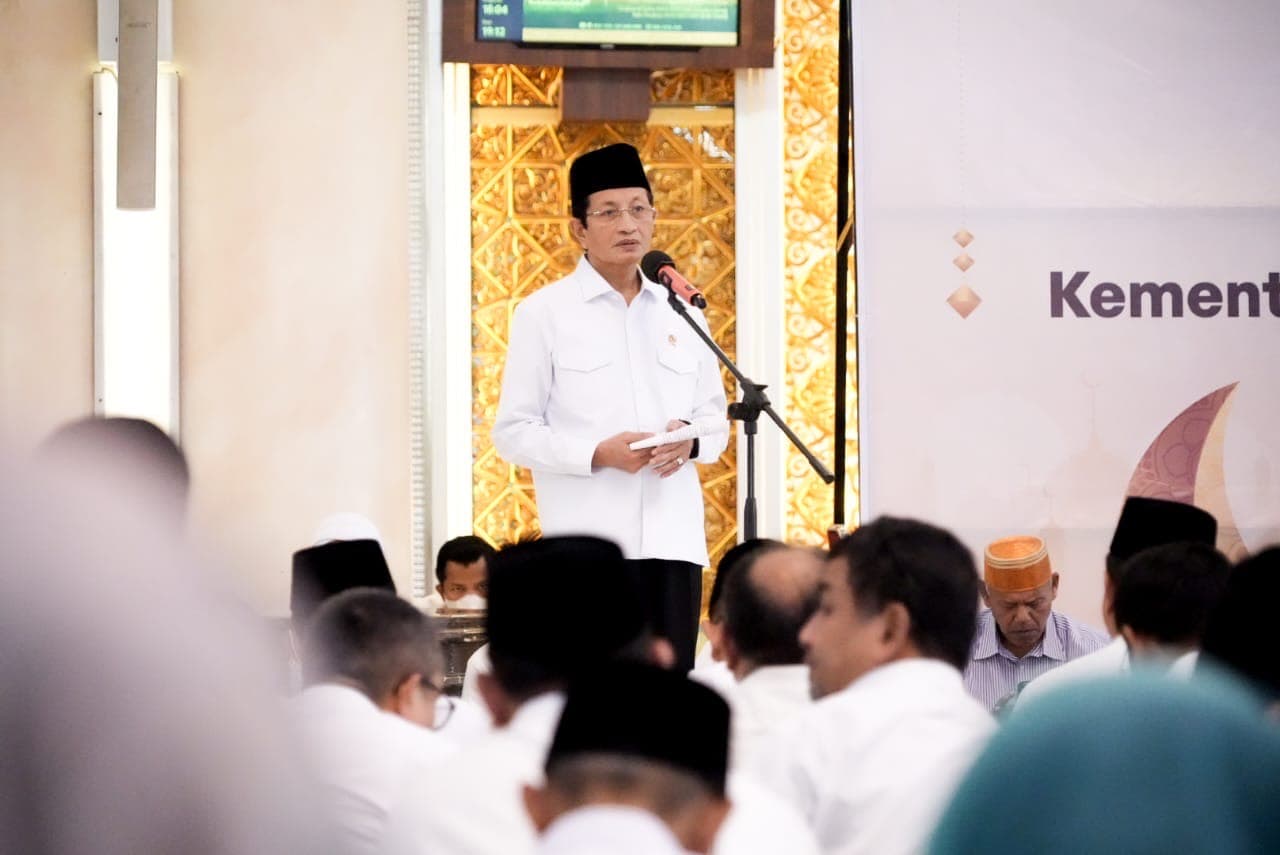 Menag Tekankan Kesejahteraan Santri dan Pendidikan Berinovasi