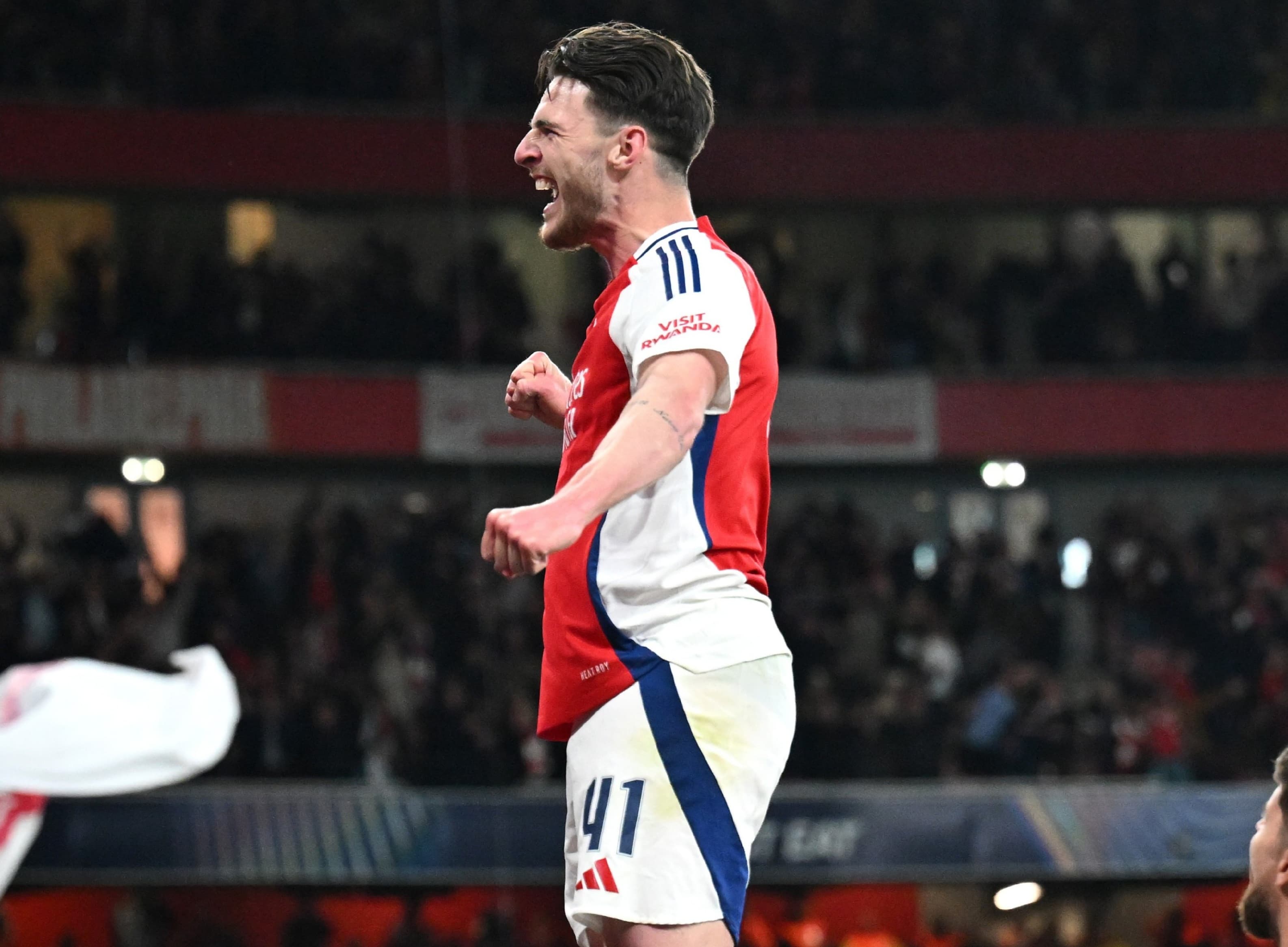 Declan Rice dan Gol Sepakan Bebas Pertamanya yang Bersih dan Presisi