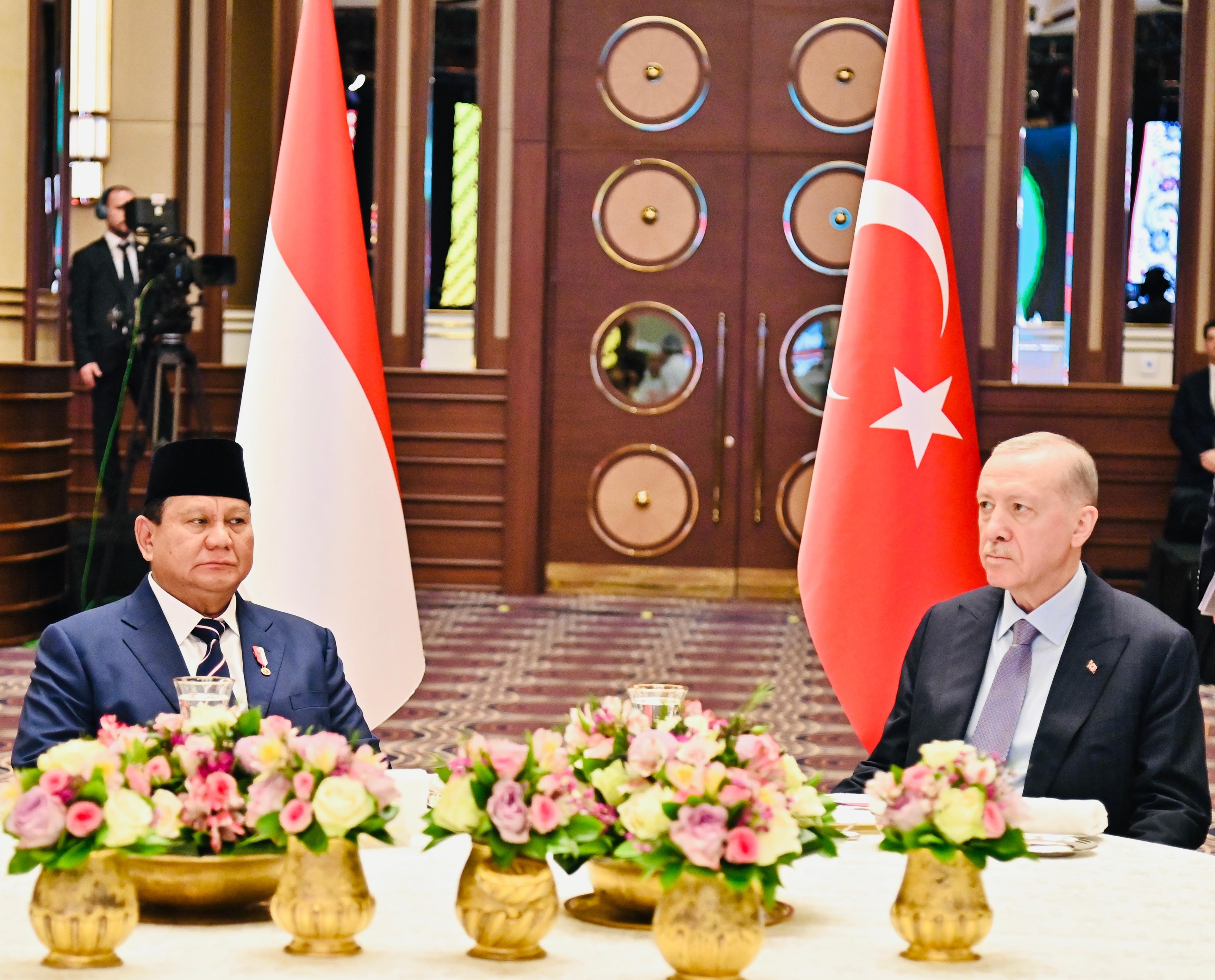 Prabowo Ikuti Jamuan Makan Malam Kenegaraan di Turki, Sarat Kehangatan Persahabatan