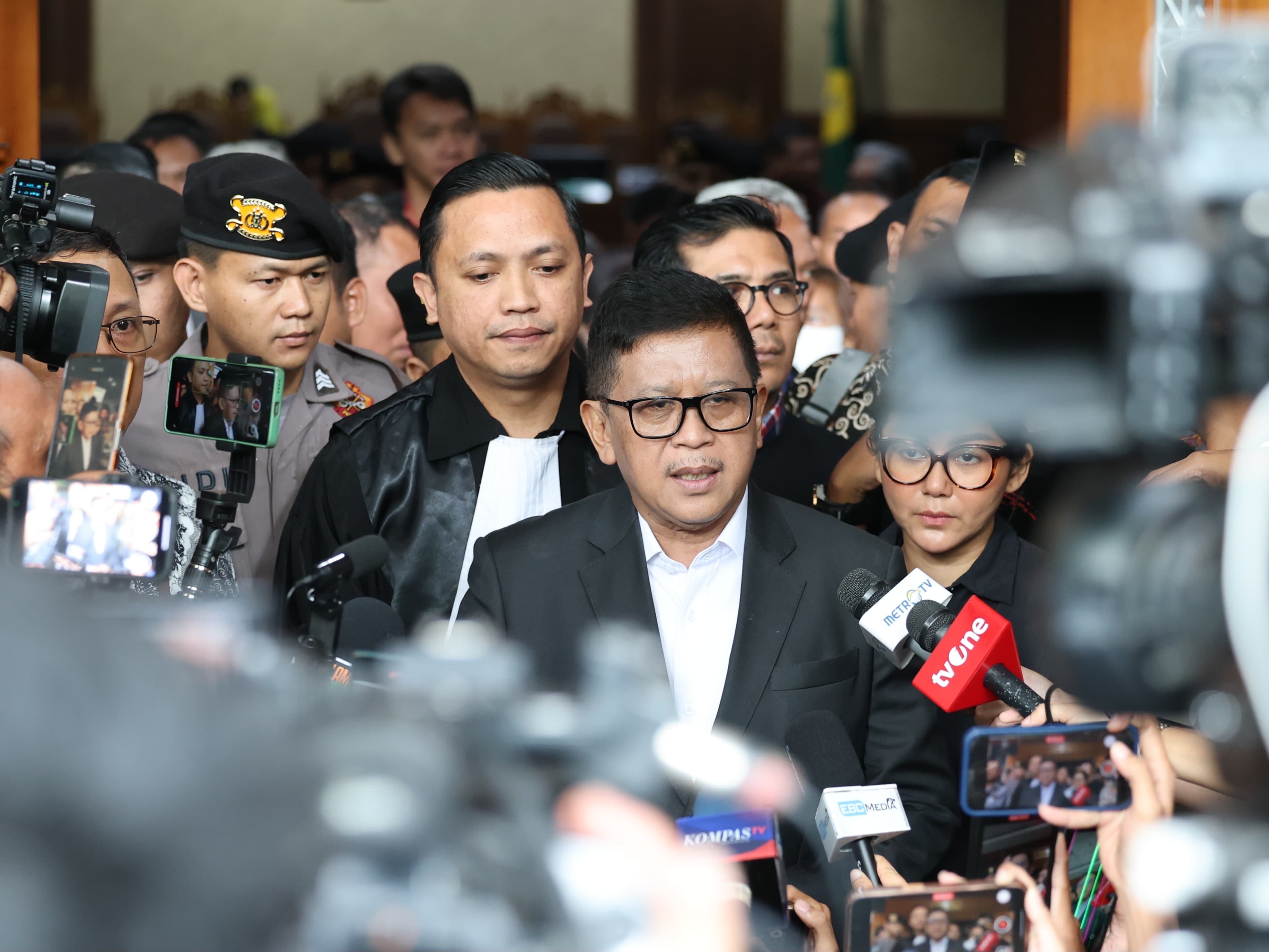 Hakim Tolak Eksepsi, Hasto Kristiyanto: Tidak Mengurangi Semangat Kami