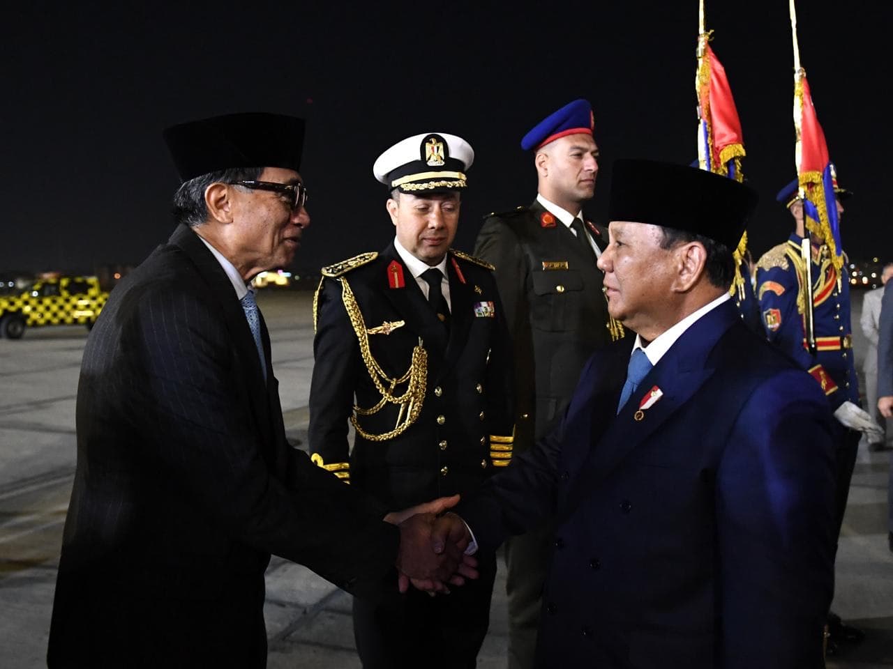 Prabowo Tiba di Kairo, Bertemu Presiden El Sisi Hari Ini