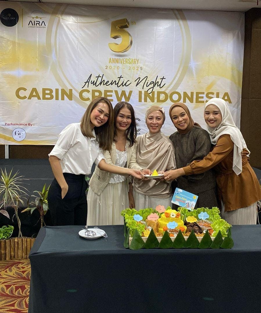 Cabin Crew Indonesia Rayakan 5 Tahun Perjalanan: Melangitkan Mimpi di Udara