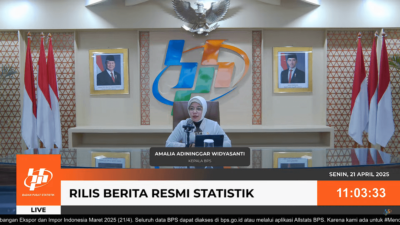 Surplus Perdagangan RI Maret 2025 Naik ke USD4,33 Miliar di Tengah Perang Dagang