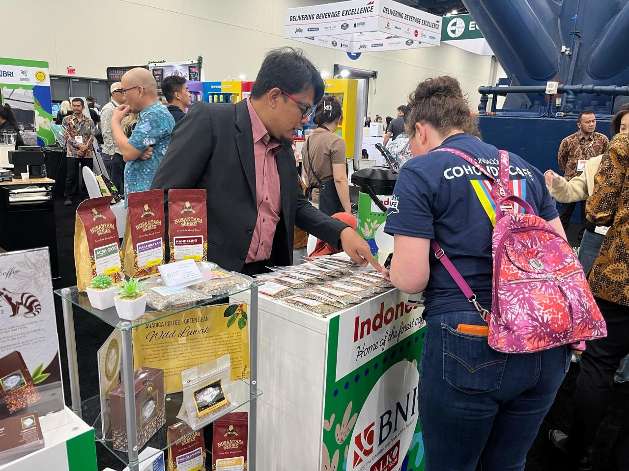 BNI Xpora Bawa Kopi Sumatra ke Specialty Coffee Expo 2025 di Houston