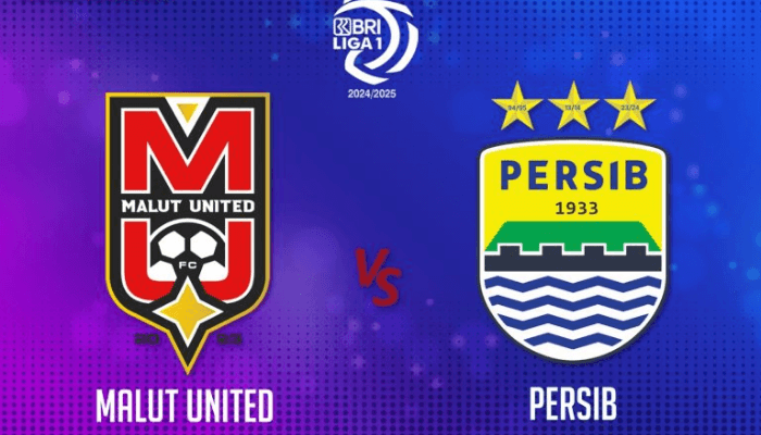 Live Score Malut United vs Persib di BRI Liga 1 Hari Ini: Pantau Hasil Pertandingan Perebutan Puncak Liga 1 Secara Real Time