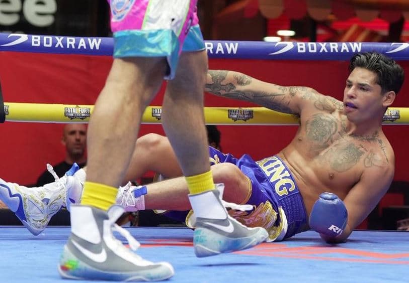 Jatuh di Ronde Kedua, Ryan Garcia Kalah Angka Lawan Rolando Romero