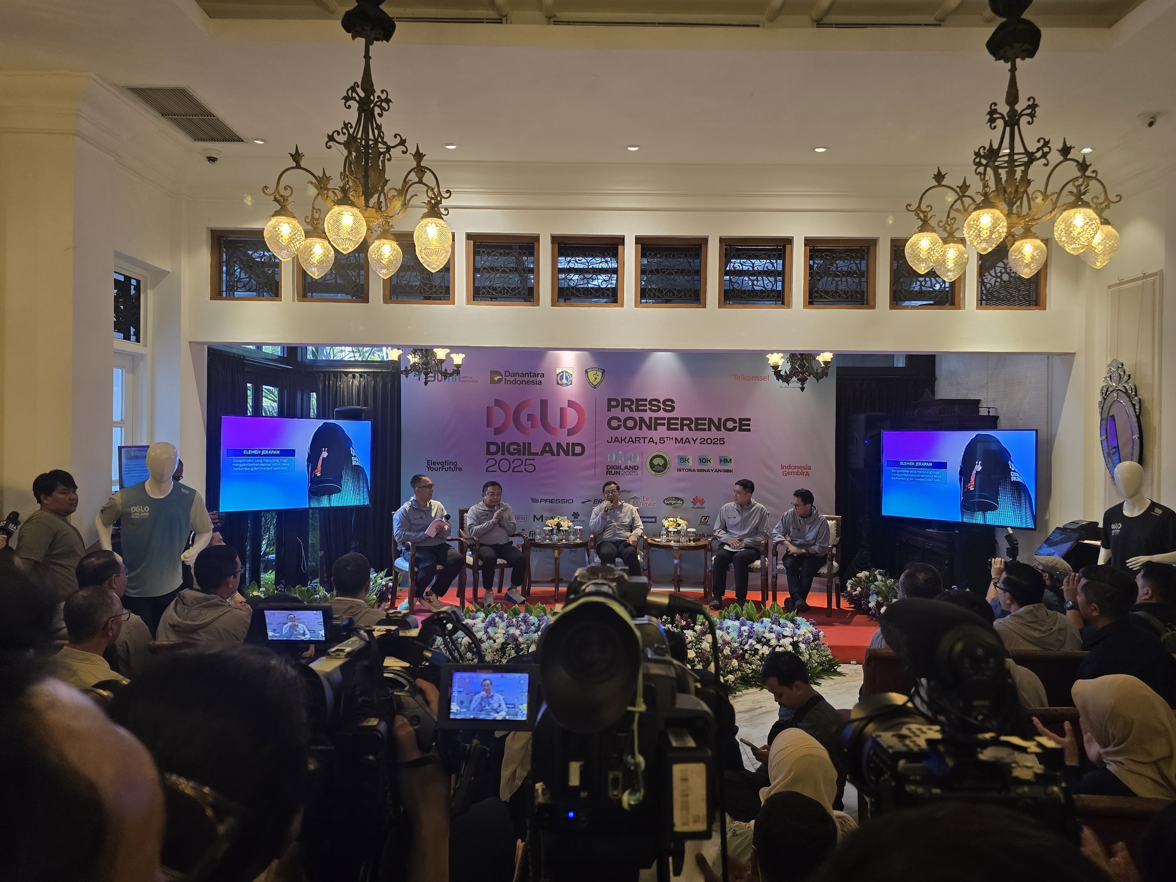 Telkom Tebar Kuota Gratis ke Daerah 3T Lewat Digiland Run 2025