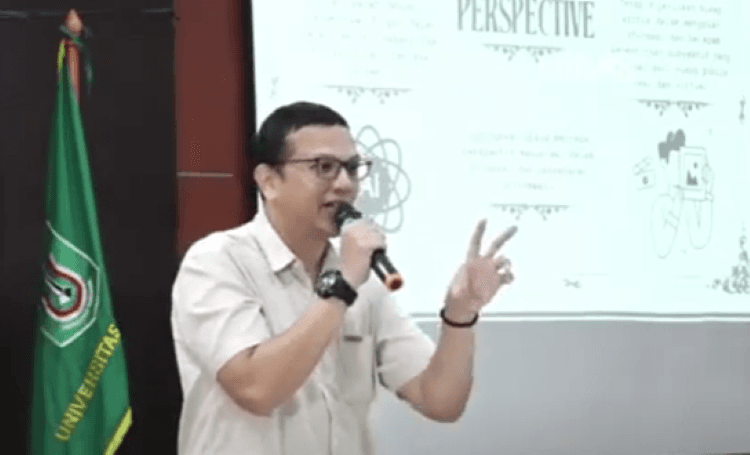 Pemred Akurat.co Berbagi Rahasia Bikin Konten Viral di AGTC Unas, Penasaran?