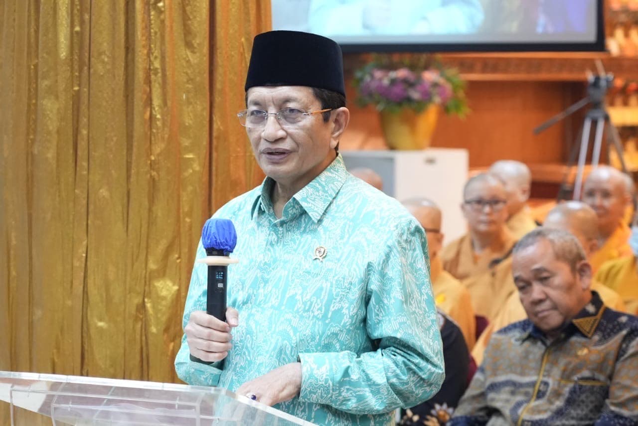 Menag Nasaruddin Umar: Waisak Momentum Perkuat Kebajikan, Harmoni, dan Merawat Perbedaan