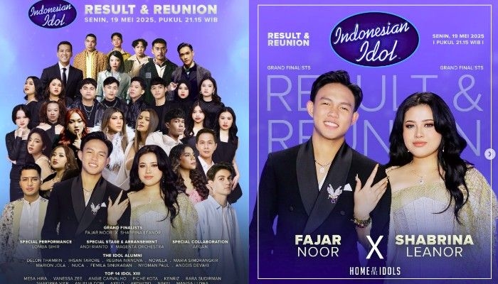 Cek Link Live Streaming Indonesian Idol 2025 Result and Reunion Show: Siapa yang Bakal Jadi Juara?