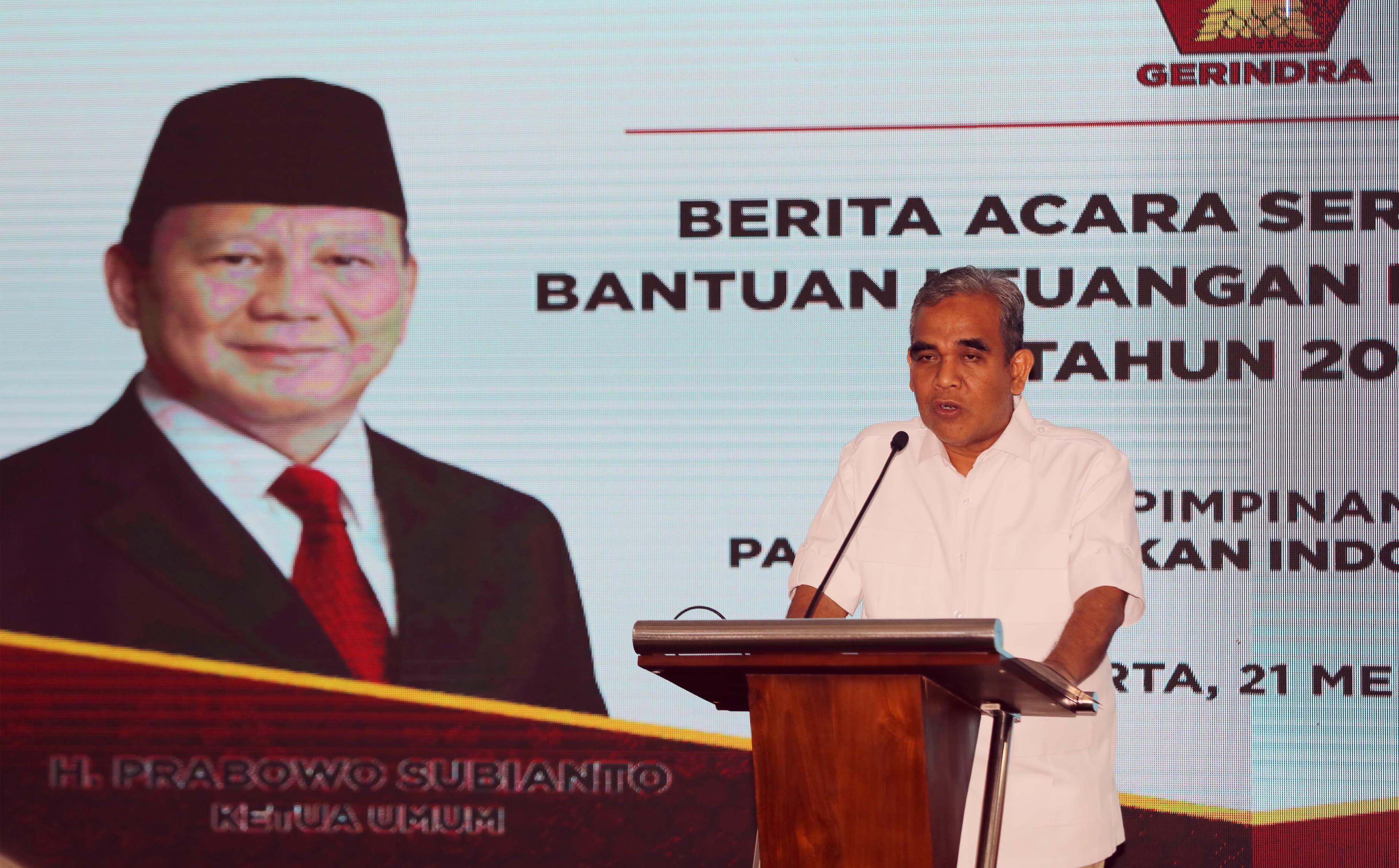 Gerindra Buka Peluang Kerja Sama dengan PDIP di Pemerintahan Prabowo