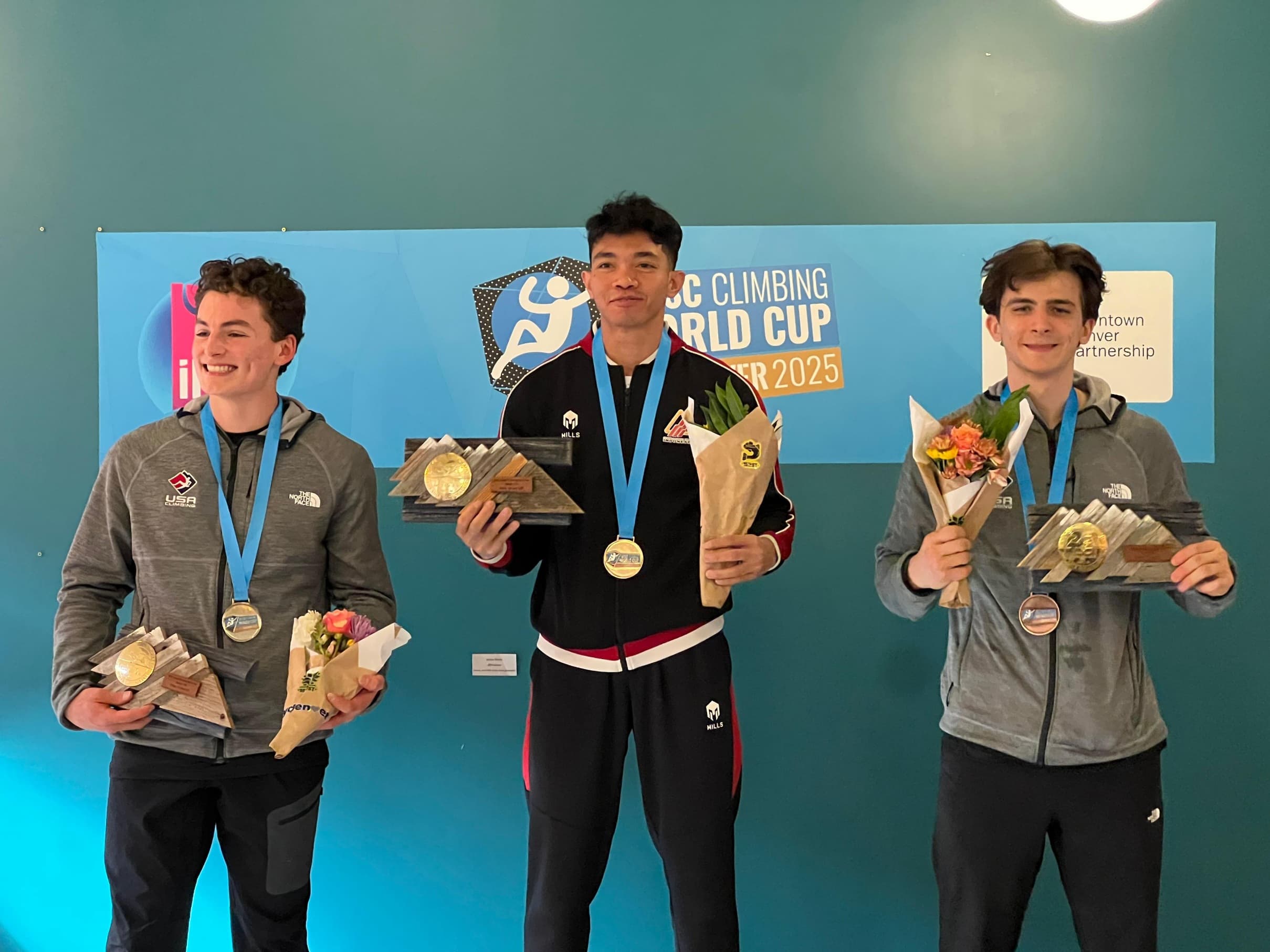 Kiromal Katibin Raih Emas Piala Dunia Panjat Tebing di Amerika Serikat, Ungguli Duo Wakil Tuan Rumah
