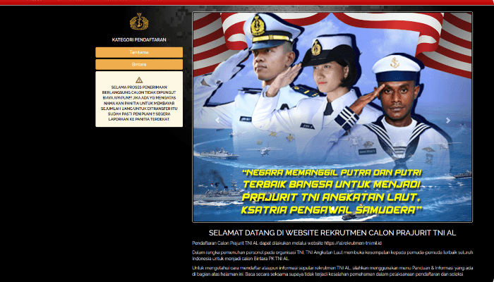 Rekrutmen TNI AL 2025: Simak Jadwal dan Syarat Pendaftaran, Bisa untuk Lulusan SMA/SMK Semua Jurusan