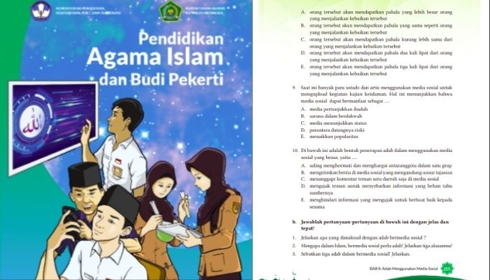 Kunci Jawaban PAI Kelas 11 Halaman 255 Bagian B Kurikulum Merdeka