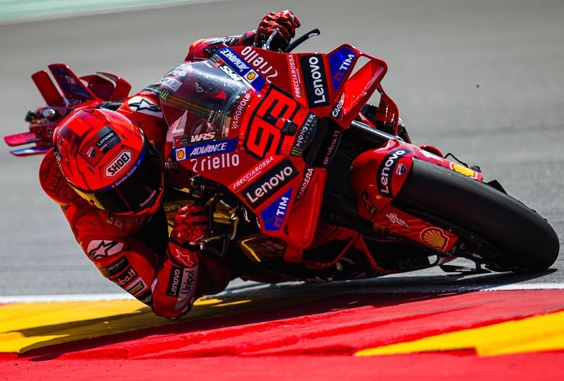 Marc Marquez Jajal Aerodinamis Baru dalam Uji Coba di Aragon Menjelang Tampil di Misano