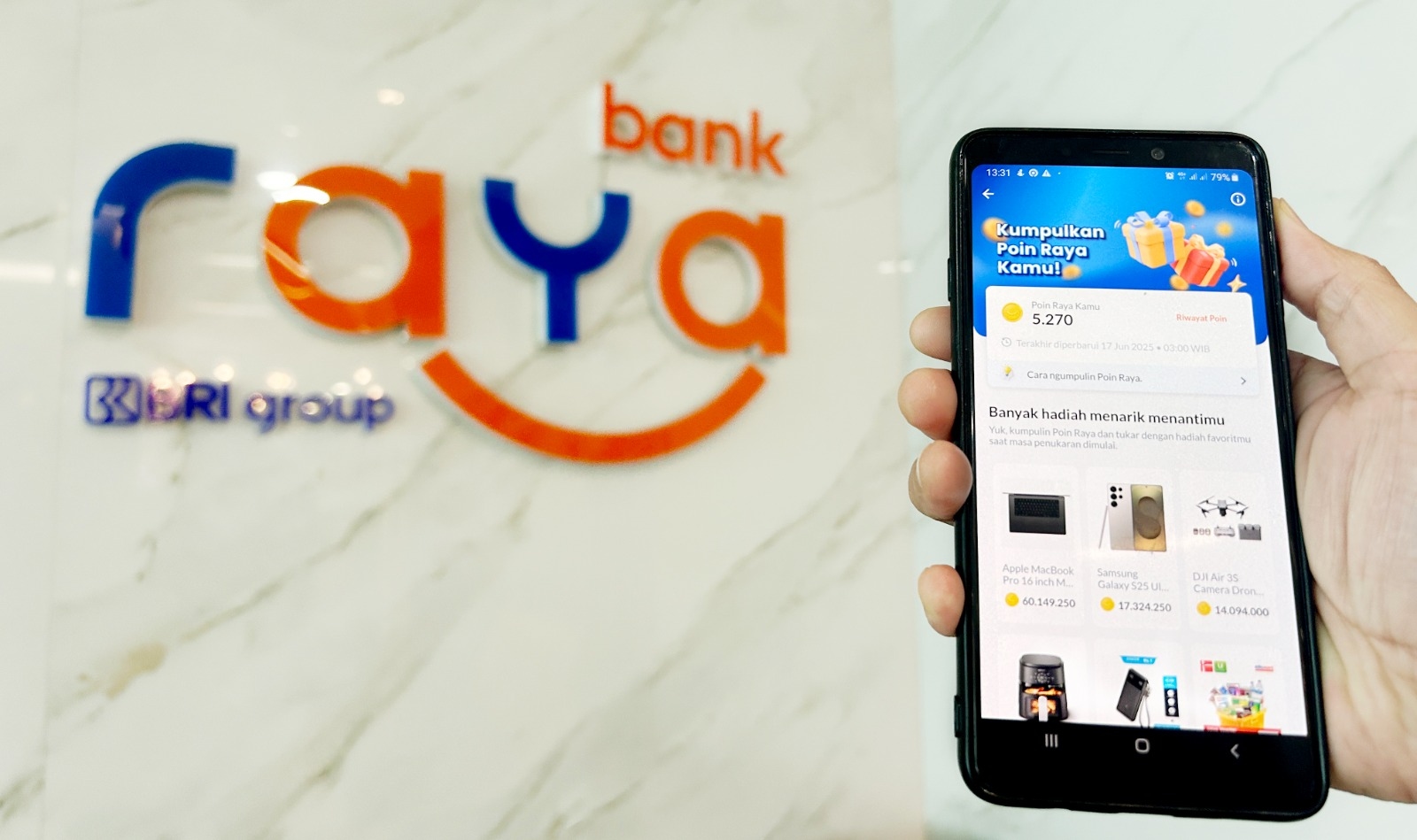 Bank Raya Luncurkan 'Raya Poin' di Raya App, Dorong Masyarakat Aktif Menabung dan Bertransaksi