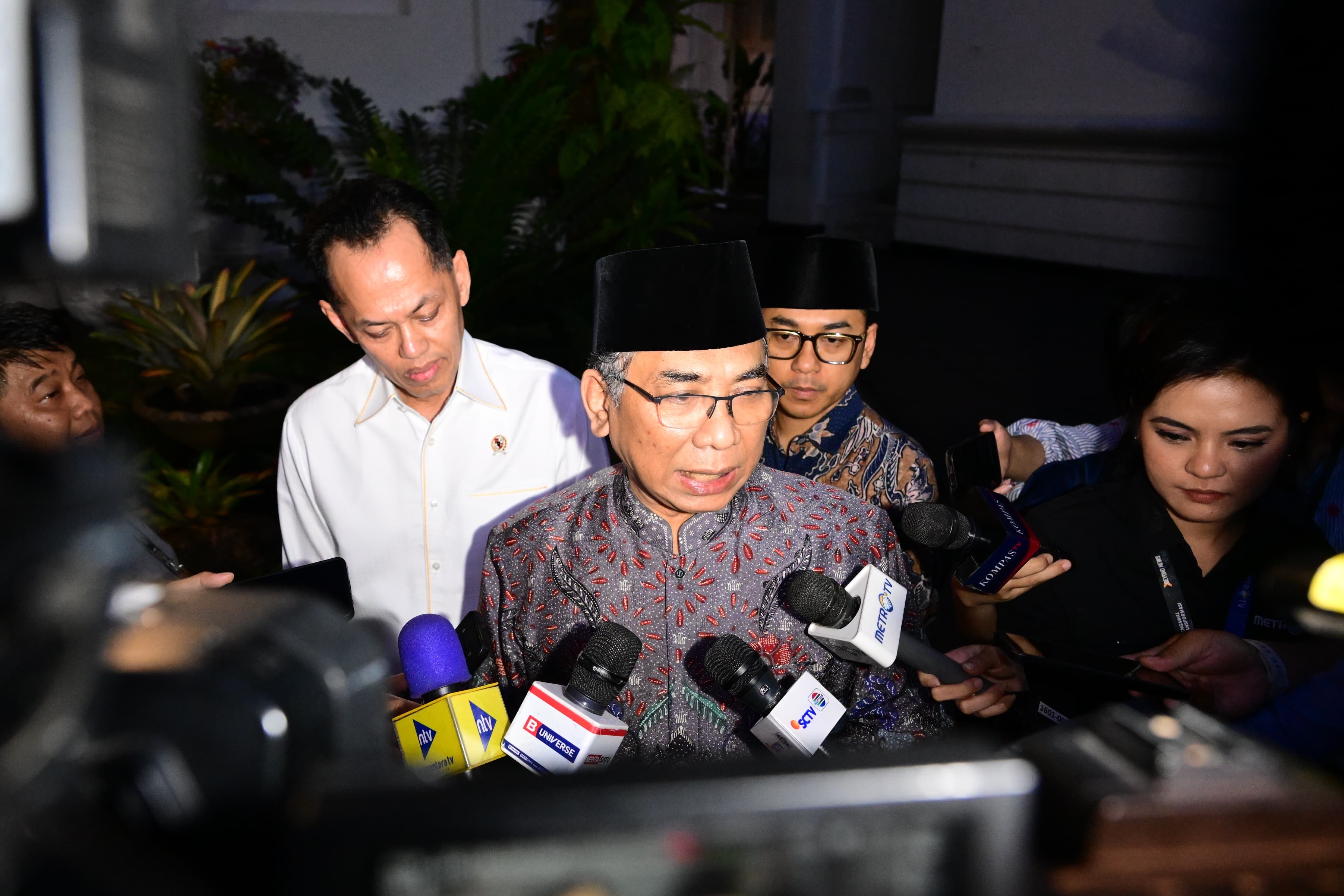 Ketum PBNU Temui Presiden Prabowo, Bahas Kolaborasi Program Strategis