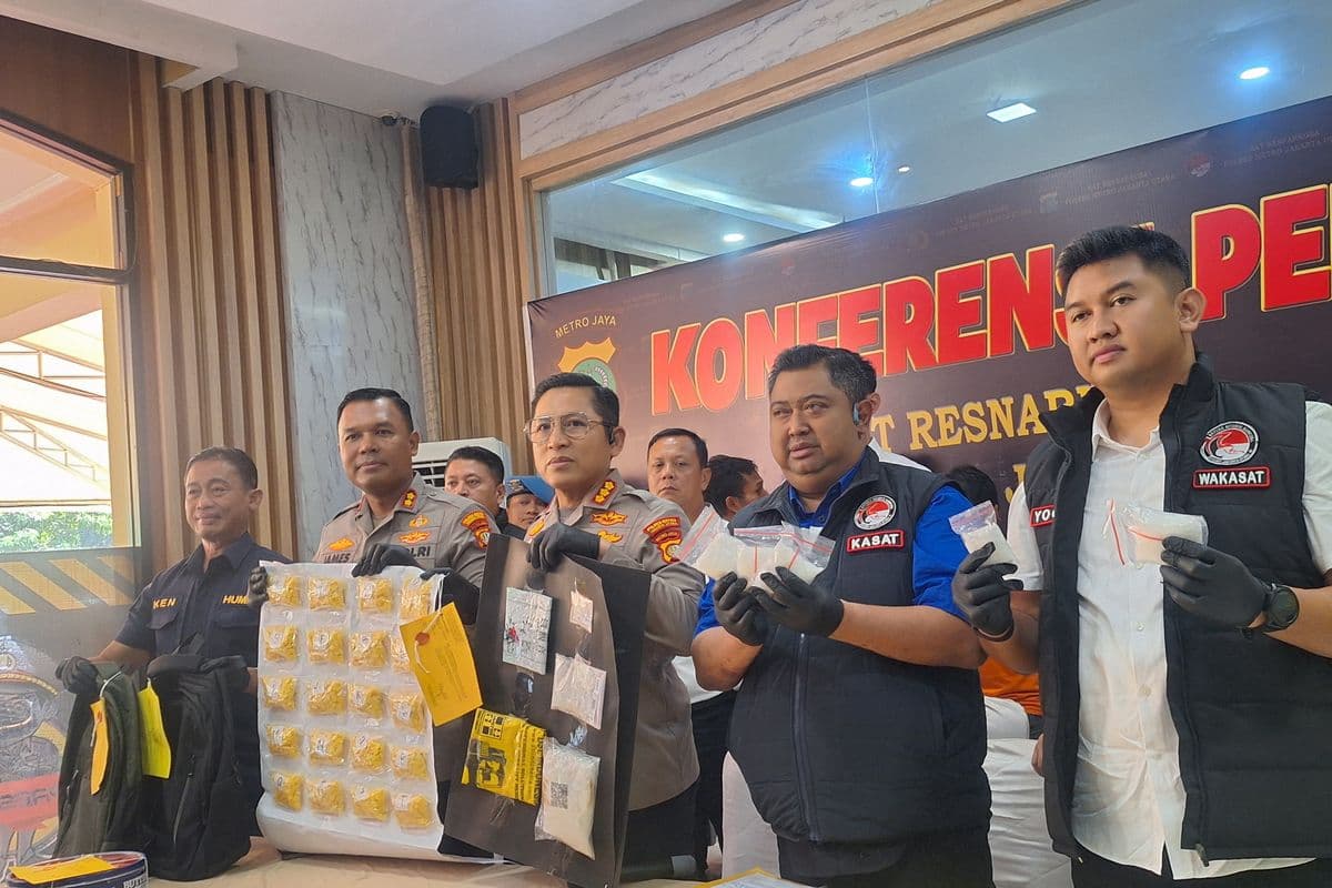 29 Tersangka Narkoba Diamankan di Jakarta Utara, 9 Ternyata Bandar!