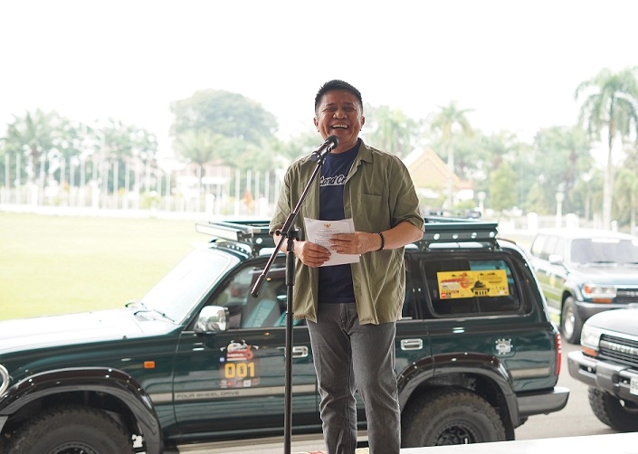 Sumsel Gaungkan Pariwisata Lewat Komunitas Otomotif, Gubernur Herman Deru Lepas TLCI ke Jambore Nasional