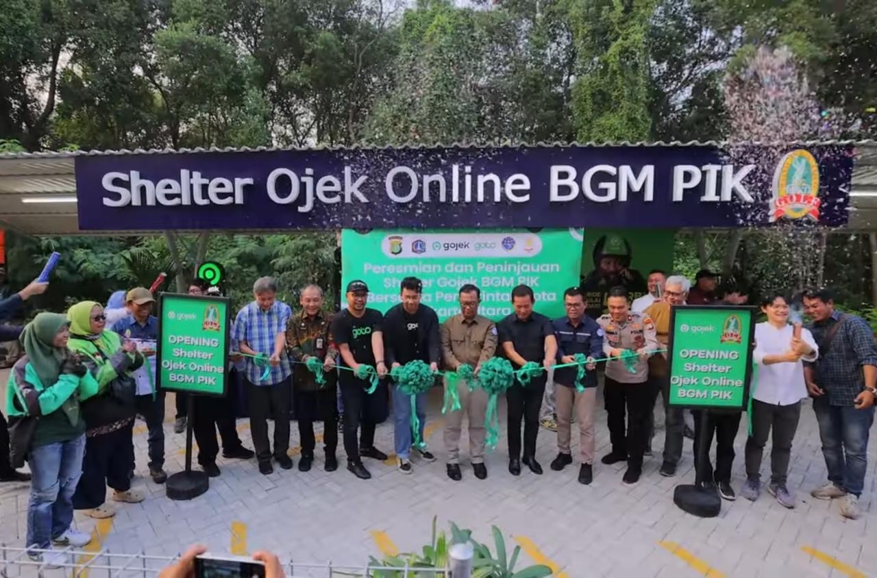Shelter Ojol PIK Dapat Apresiasi dari Gojek, Disebut Paling Lengkap