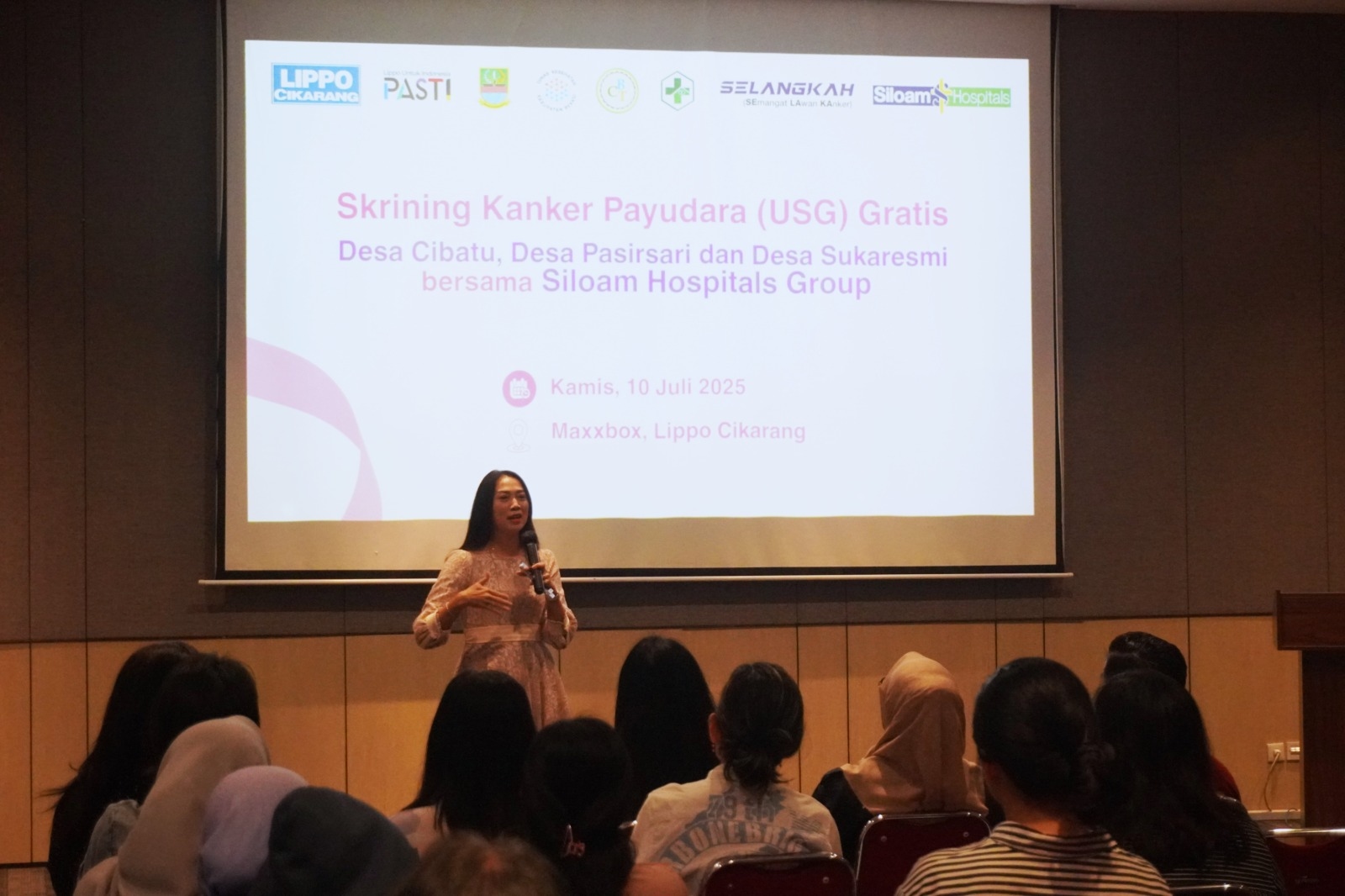 Lippo Cikarang dan Siloam Hospitals Gelar Skrining Kanker Payudara Gratis bagi Warga Kabupaten Bekasi