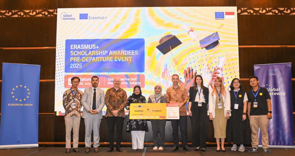 260 Mahasiswa dan Dosen Raih Beasiswa Erasmus+ dari Uni Eropa