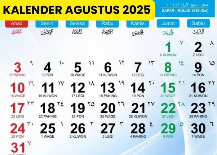Tanggal 18 Agustus Libur Nasional atau Cuti Bersama?
