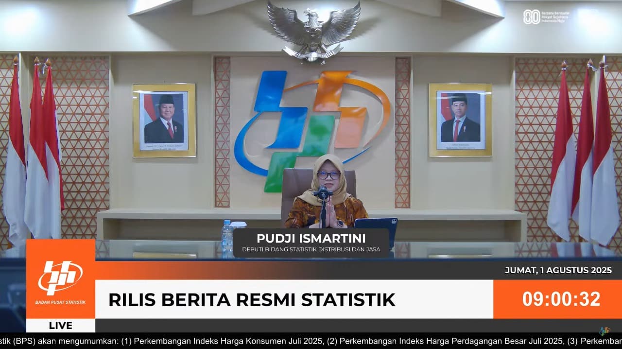 Diskon Tiket Transportasi Dorong Deflasi Jasa Angkutan Juli 2025