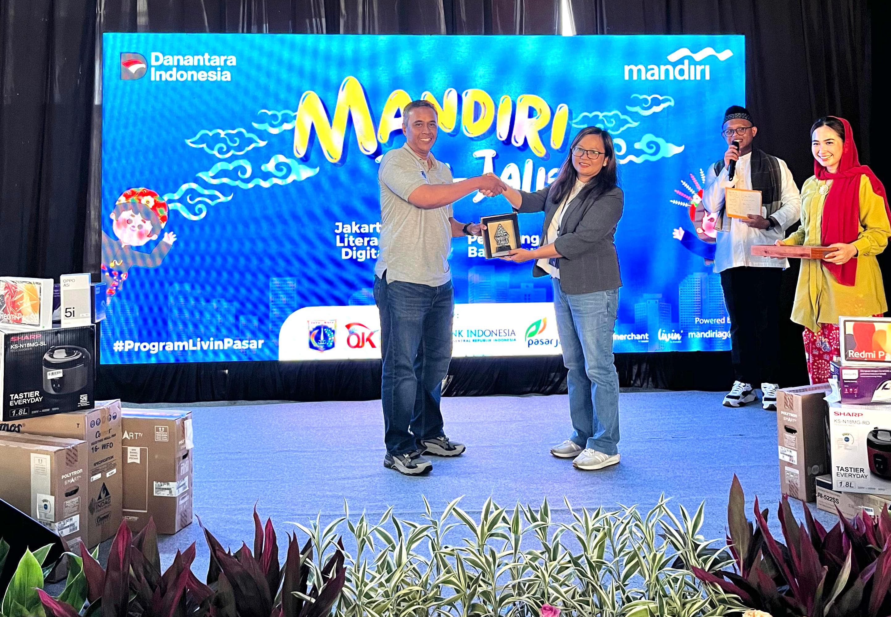 Akselerasi Keuangan yang Inklusif, Bank Mandiri Semarakkan Lomba Digitalisasi Pasar Pemprov DKI Jakarta 2025
