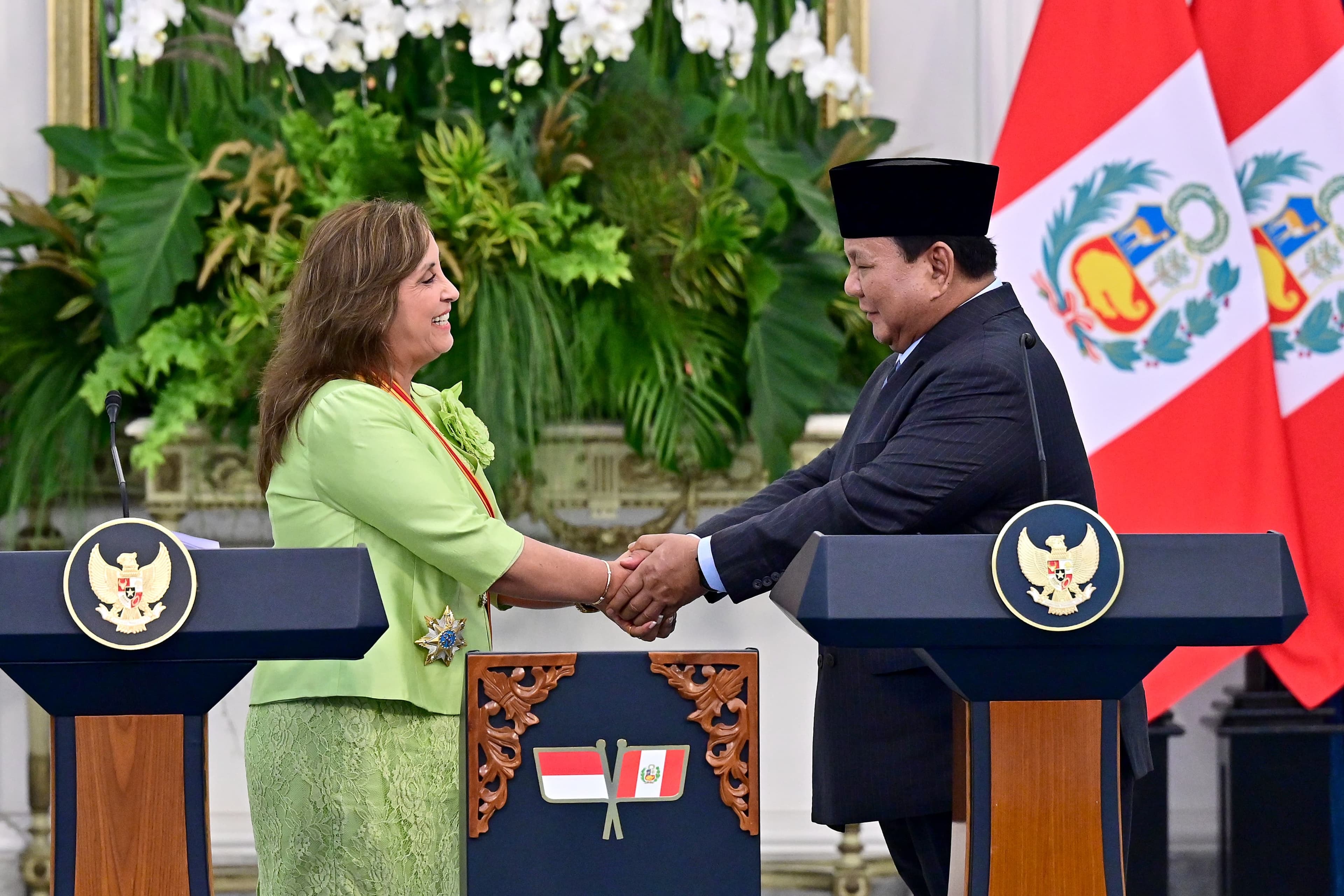 Lima Dekade Persahabatan, Indonesia-Peru Sepakat Perkuat Kerja Sama Perdagangan dan Investasi