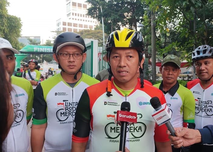 Gowes 80 Kilometer Napak Tilas Kemerdekaan: GP Ansor Ingatkan Anak Muda, Merdeka Itu Tidak Gratis