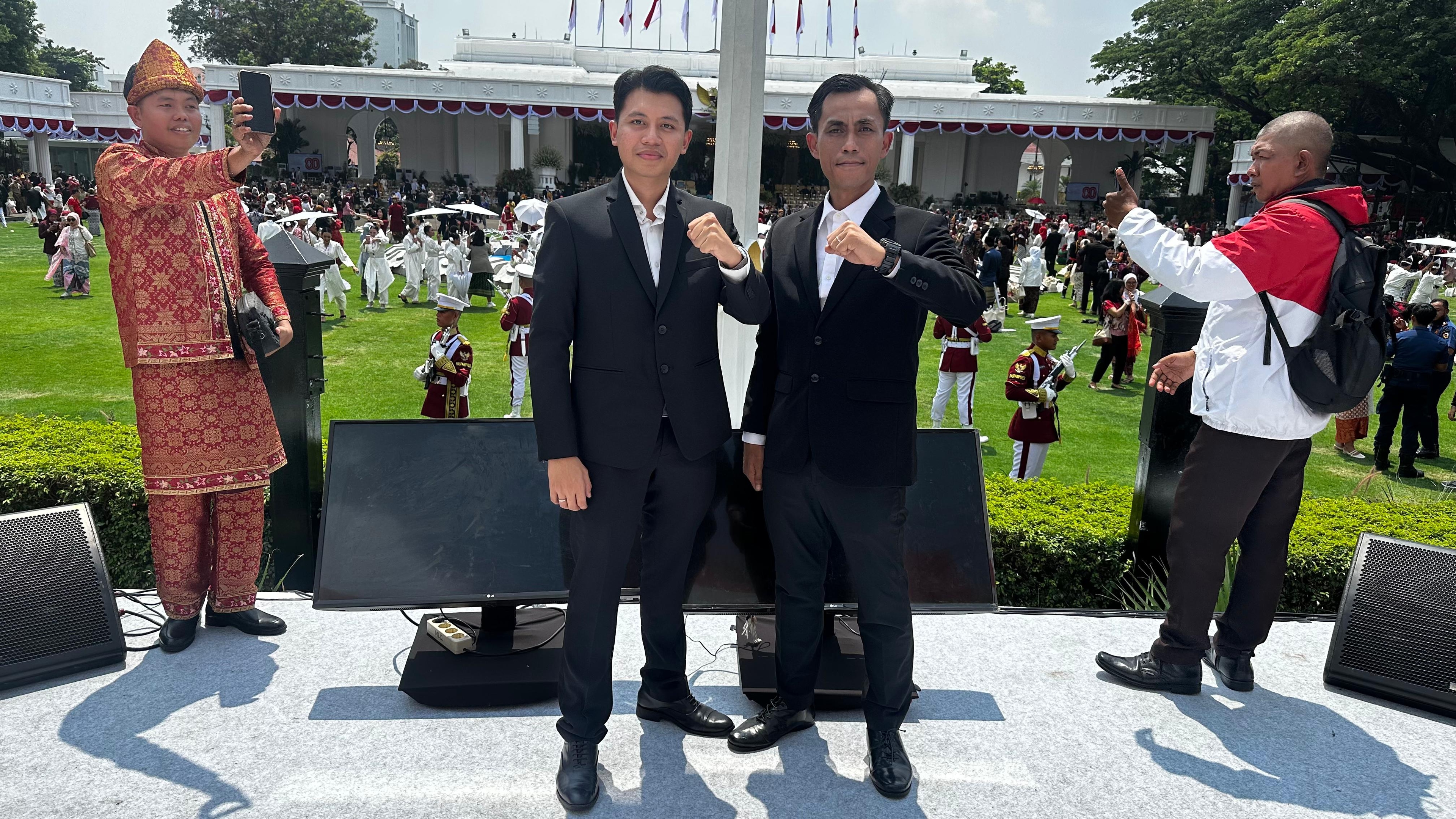 Hadiri Upacara HUT Ke-80 RI di Istana, Ketum GMNI: Hari Kemerdekaan Milik Seluruh Rakyat