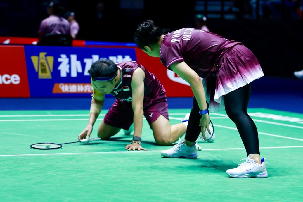 Kejuaraan Dunia Bulutangkis: Rinov/Pitha Terhenti di Putaran Kedua, Takluk Atas Duo Hong Kong