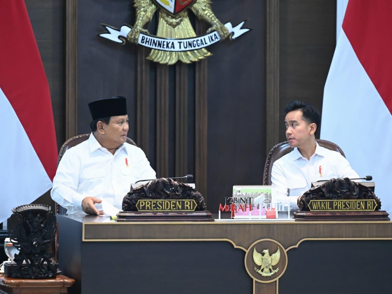 Prabowo Pimpin Sidang Kabinet, Instruksikan TNI-Polri Bertindak Tegas Terukur Jaga Stabilitas Nasional