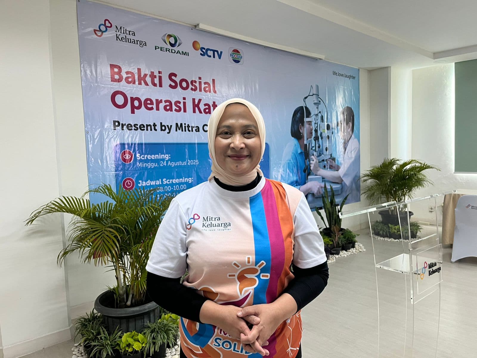 Mitra Keluarga Cibubur Sukses Gelar Operasi Katarak Gratis untuk Puluhan Pasien