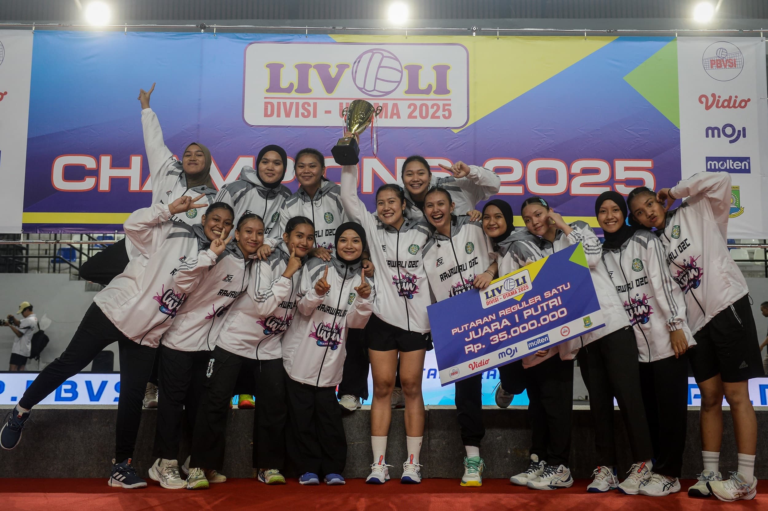 Penuhi Panggilan Timnas Putri, Enam Pemain O2C Rajawali Absen di Final Four Livoli 2025