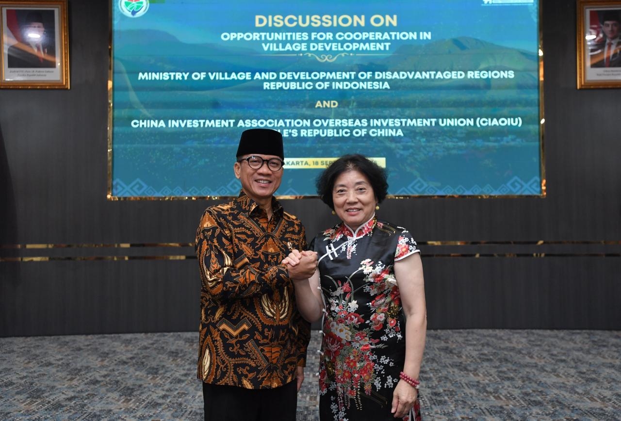 Mendes Yandri Bakal Manfaatkan Teknologi dari China Dukung Hilirisasi Desa