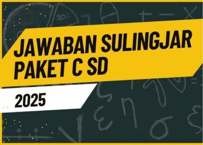 Kunci Jawaban Sulingjar SD 2025 Paket C Guru: Pendukung Kualitas Pembelajaran di Sekolah!